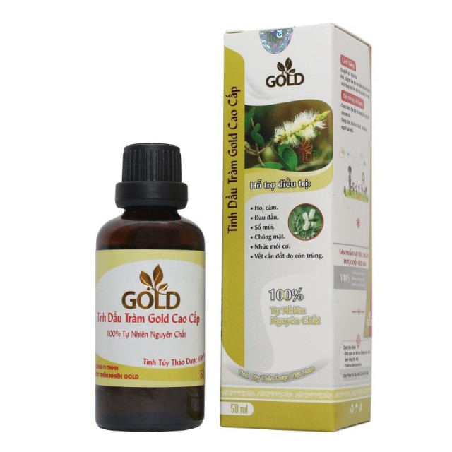 Tinh Dầu Tràm Gold Cao Cấp (50ml) Tinh Dầu Tràm Gold Cao Cấp (50ml)