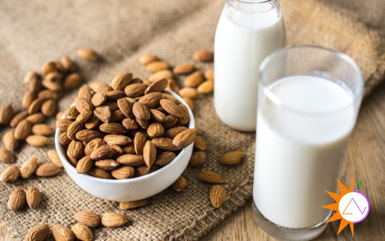 sữa hạnh nhân còn có lượng Omega-3 và hàm lượng chất chống oxy hóa cao