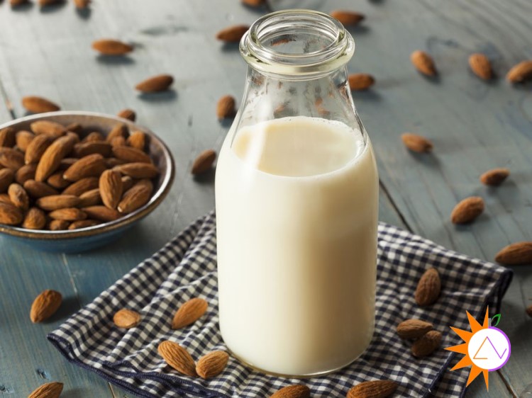 sữa hạnh nhân là một trong những loại sữa hạt có lượng protein rất thấp